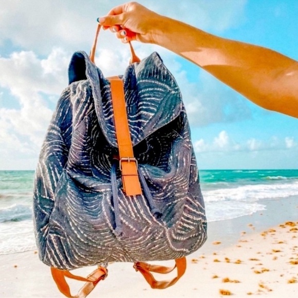 Lu & Elle Paradise Palm Backpack - Picture 2 of 11